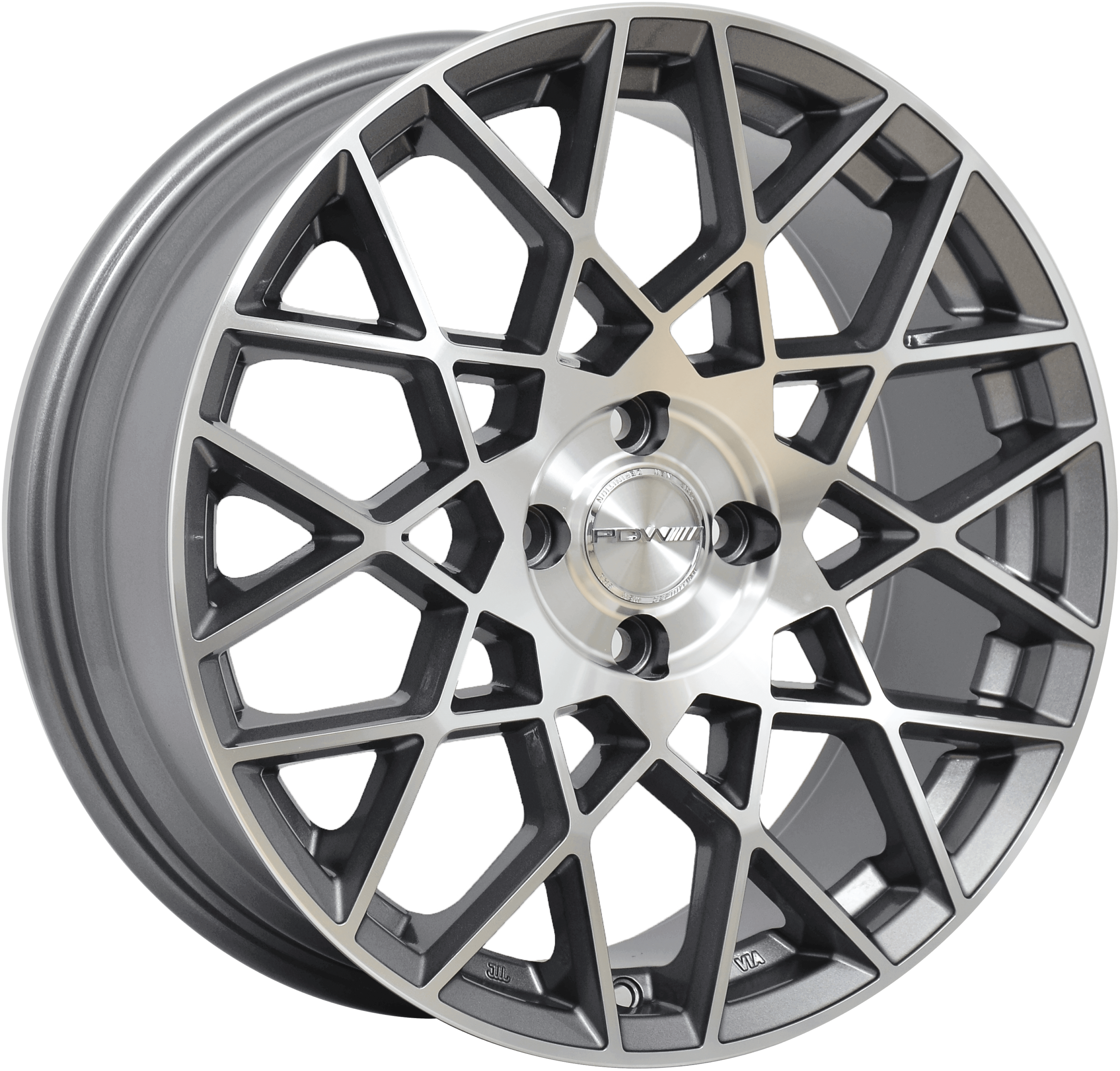 wheelcatalog_0cb4e1c17cc26540ff639e57d0469b66052e147fcc1c027eb486d68ad8573d59-4 Диск PDW VELOCITY 7x16 ET40 4x100 d60.1 Черный матовый — изображение 1