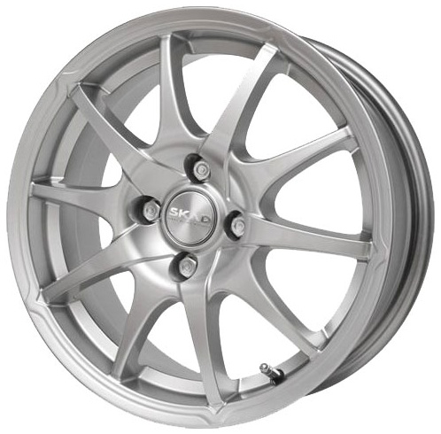 wheelcatalog_2142e5a305373485baabdddd07e80223421077224230b3819e72792351d03952 Диск СКАД Джокер 6x15 ET38 4x100 d67.1 Черный с полированной лицевой частью — изображение 1