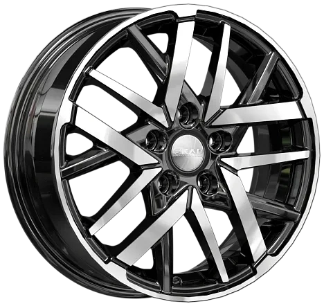 wheelcatalog_21cc084adc1c4b60a846dbbf7ac4a2a816b5720b728d646418269d4572f25dd7-4 Диск СКАД Босфор 6x16 ET40 5x114.3 d67.1 Черный с полированной лицевой частью — изображение 1