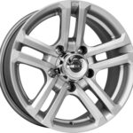 Диск КиК Палладика 7x16 ET30 5x139.7 d98 Черный с полированной лицевой частью
