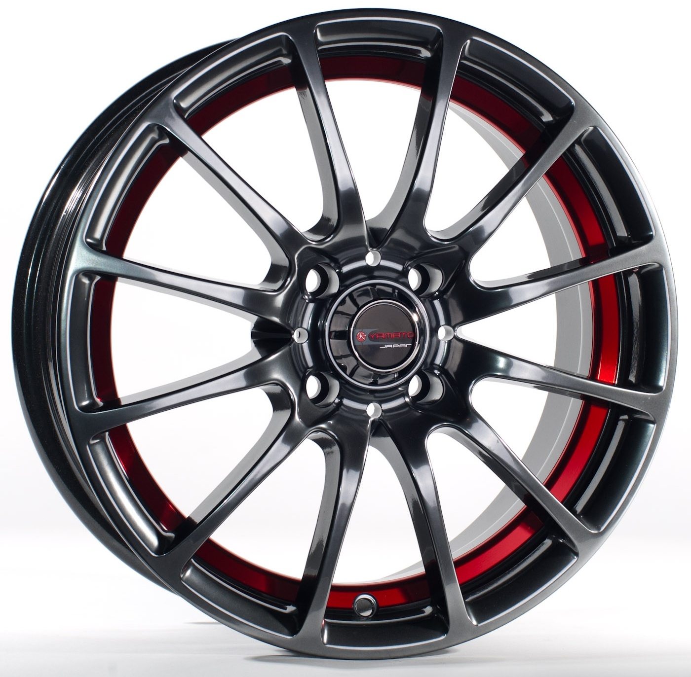 wheelcatalog_259cc3ccbd68e2b27b911736a788304db74ab4cab9e7e9c02cd9365c31a08e85 Диск YAMATO Kuoka 6x15 ET39 5x105 d56.6 Черный с полированной лицевой частью — изображение 1
