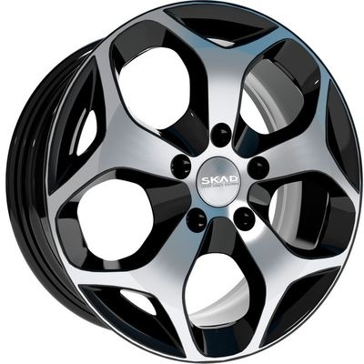 wheelcatalog_2c490097f3bcd1e3b04c90646b71f187fb812765ba91b4a8a36ccdf6b11346df Диск СКАД Гамбург 6.5x16 ET45 5x114.3 d60.1 Черный с полированной лицевой частью — изображение 1