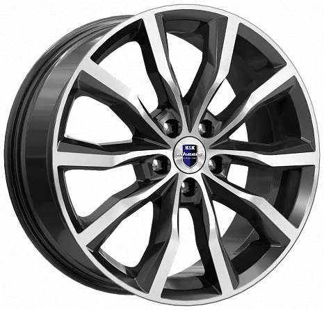 wheelcatalog_41a0119eaa2437577e595138acfff9ab4322107dd8c4f468a756762c4197092f-3 Диск КиК Портер 7.5x18 ET33 5x114.3 d67.1 Черный с полированной лицевой частью — изображение 1