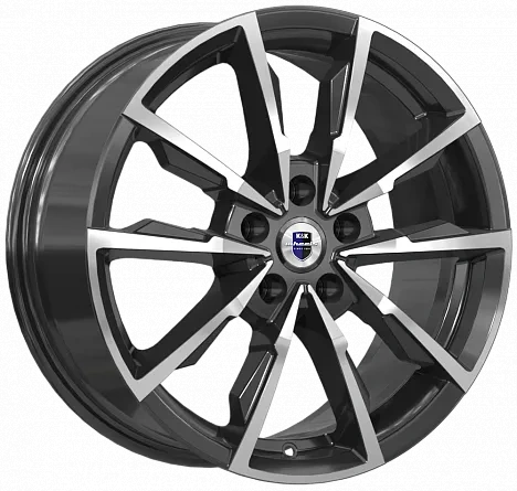 wheelcatalog_46bc6715a14c33d2e6a67bb1fc8bc6c232724cda653a73ac5cd2d8ad7b136335-1 Диск КиК Меренге 7.5x17 ET35 5x108 d67.1 Черный с полированной лицевой частью — изображение 1