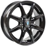 Диск VENTI 1605 6x16 ET45 4x100 d54.1 Черный с полированной лицевой частью