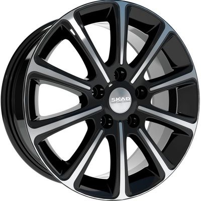 wheelcatalog_6207305f7c873f3164b25e9678356b0225395f107cadc81e115e7a0f02e5de5d Диск СКАД Милан 6.5x16 ET40 5x114.3 d67.1 HS — изображение 1