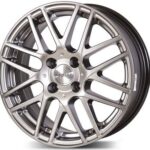 Диск PROMA Торнадо 6x15 ET45 4x100 d60.1 Черный с полированной лицевой частью