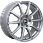 Диск CROSS STREET CR-16 6x15 ET46 4x100 d54.1 Черный с полированной лицевой частью