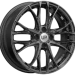 Диск Wheels UP Up111 6x16 ET41 4x100 d60.1 Черный с полированной лицевой частью