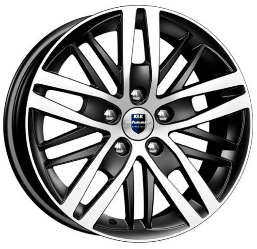 wheelcatalog_cffaa344192754cb19bc67e1773a2582b82622ee49c31a5d996f040509696adb Диск КиК Fencer 7x16 ET38 5x110 d65.1 Черный с полированной лицевой частью — изображение 1