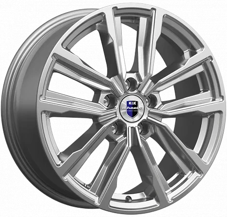 wheelcatalog_d9434b2f6a5930fe7ff4fbaa913c940a1c10de191a911383e52daf6f769e0556-20 Диск КиК Лацио 7.5x17 ET45 5x114.3 d67.1 Черный с полированной лицевой частью — изображение 1