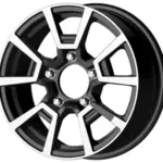 Диск Carwel Нива-SK 6.5x16 ET40 5x139.7 d98.5 Темно-серый